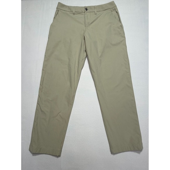 lululemon athletica Other - Lululemon ABC Classic-Fit Trouser Wrapstreme Pant 32 Khaki Tan Chino Casual